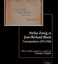 {epub download} Stefan Zweig et Jean-Richard Bloch  - Correspondance (1912-1940)