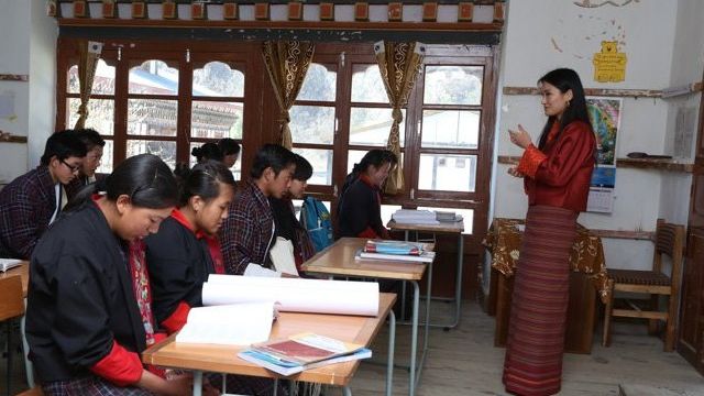 La reine au lycée