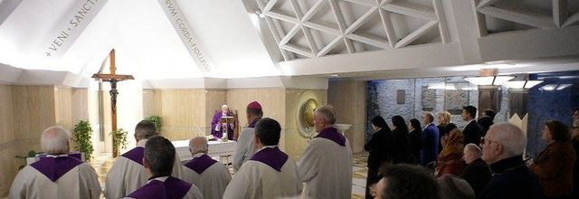 Messe à Sainte-Marthe : demander la grâce de la honte - VA