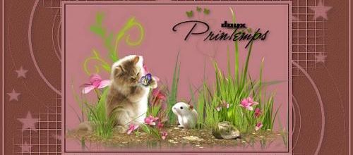  Doux printemps .