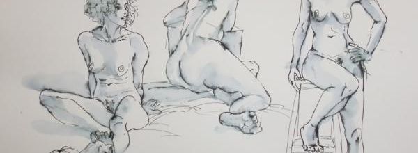 Mercredi - Trois poses, et le chat !