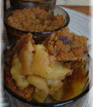 CRUMBLE AUX POMMES