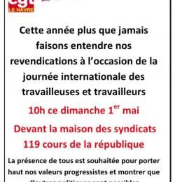 1er mai 2022 - 10 h dimanche à Franklin, Le Havre