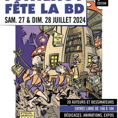 Prochaine date de dédicaces: 4ème festival B.D. de Fontenoy-la-Joûte. 