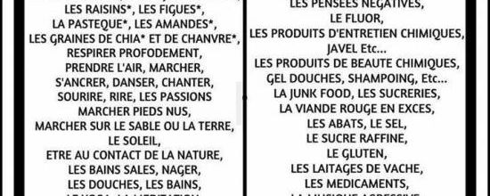 Ce qui élève votre vibration