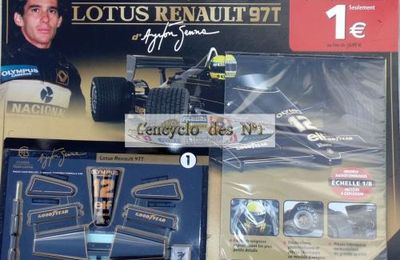 N° 1 Construisez la Lotus Renault 97T - Lancement 