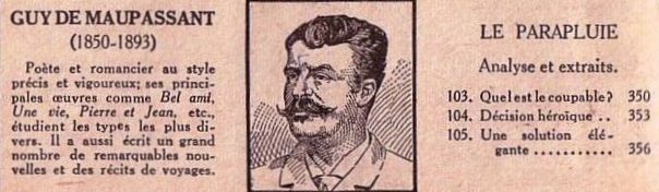 35 - Le parapluie - Guy de Maupassant