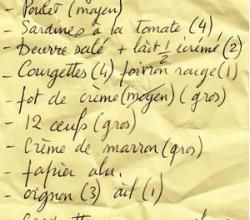 Défi N°199 : où est la liste ? 