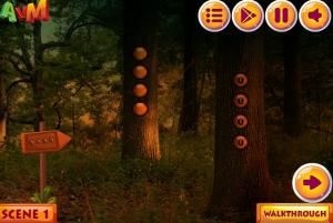 AVM Cute baby deer escape