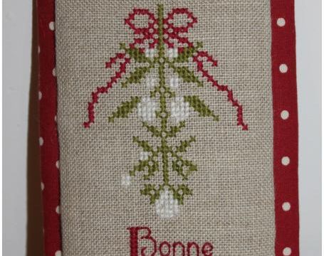 Embellissement sous le gui