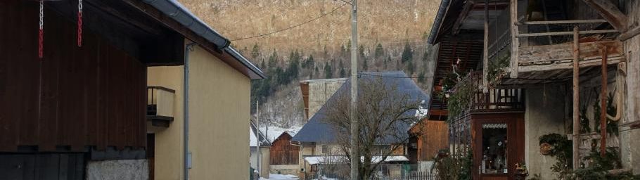 En raquettes aux chalets de La Fullie