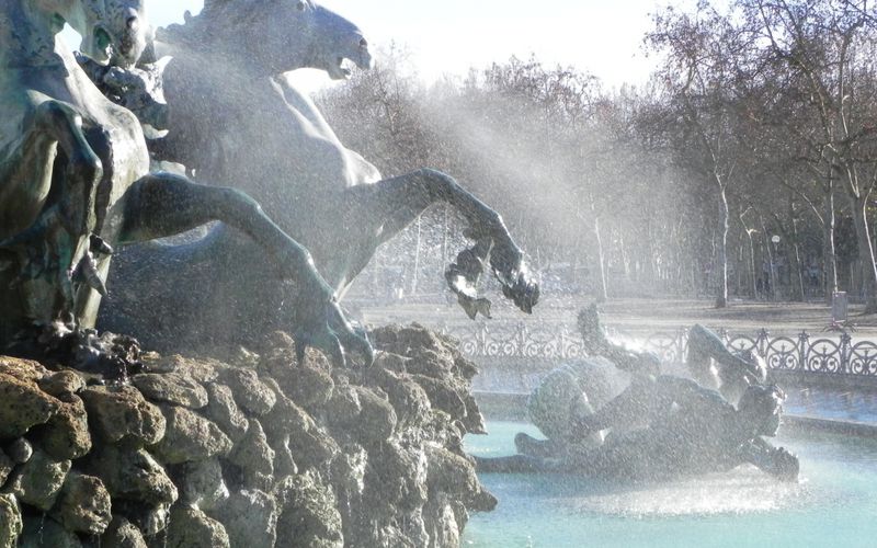 La fontaine du monument des Girondins