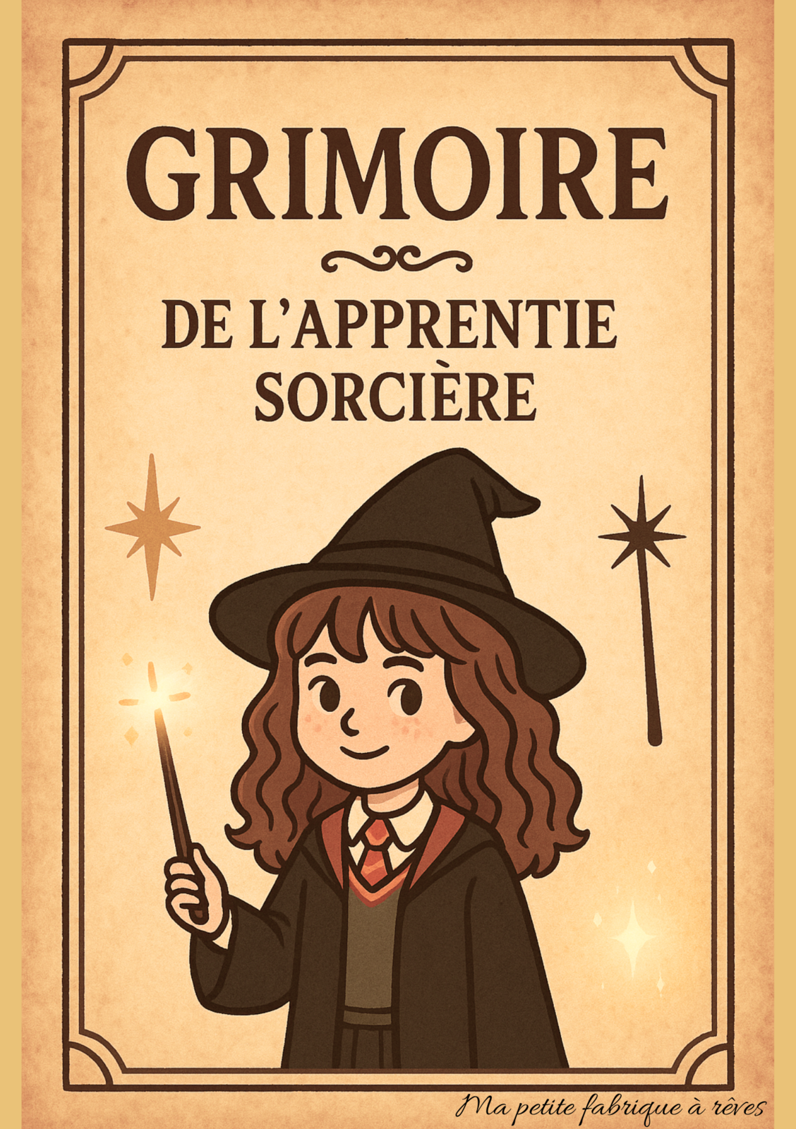Harry Potter à imprimer gratuit anniversaire grimoire