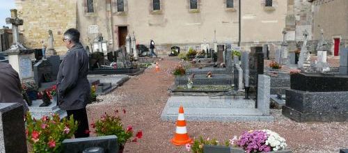 L'un des souterrains qui passe sous le cimetière. (Albert Fagioli)