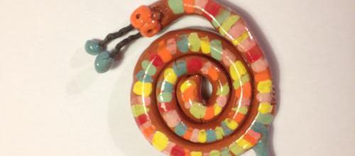 L'escargot tout chaud par Rose, 9 ans