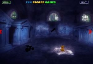 Secret gothic place escape
