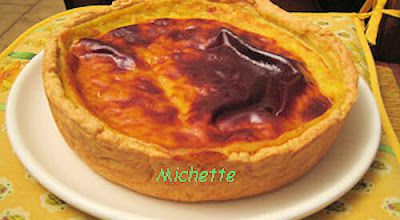 Tarte au flan moelleuse, un régal