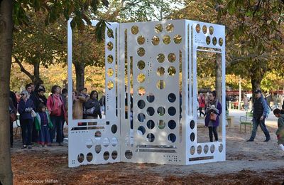 Jardin des Tuileries : FIAC 2017 : "Cartographie des Processus" de Jean Denant 