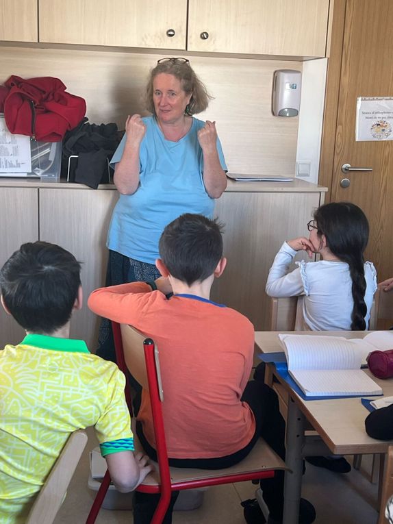Album photo :  projet d'écriture Classe Bleue 2025