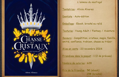 La Chasse aux Cristaux T1 - L'anneau du naufragé - Alicia Alvarez