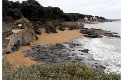 Plage de Montbeau à Pornic