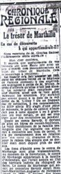 L'Est-Républicain du mardi13 décembre 1927. (Archives départementales de Meurthe et Moselle) (Jérôme Leclerc)