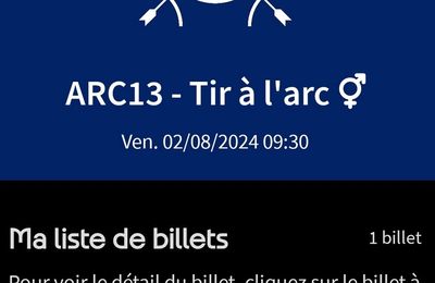 Paris 2024 : le tir à l'arc aux Invalides
