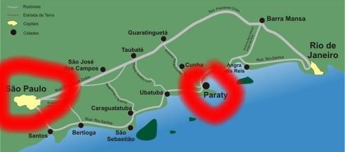 Circuit au Brésil (22) - Paraty- Sao Paulo-Foz d'Iguaçu 