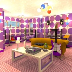 Funkyland - Candy Rooms #09 Dark Violet Pop