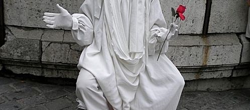 La photo du weekend : Un mime à Montmartre