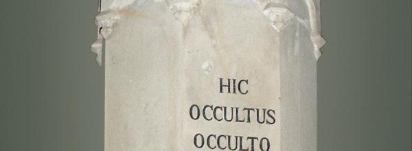 HIC OCCULTUS OCCULTO OCCISSUS EST K H