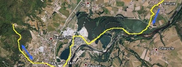 Gorges de la Loire : Lamure - Bas-en-Basset - Retournac