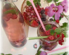 THÉ GLACÉ AUX FRUITS ROUGES