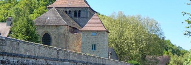 Limousin : Moutier-d'Ahun ou « Monastére d'Ahun » en Creuse