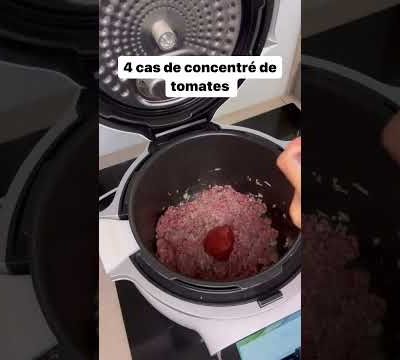 Sauce bolo rapide (cookéo)
