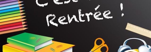 C'est la rentrée