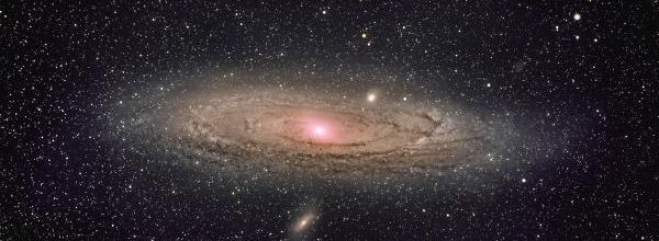 Galaxie d'andromède depuis le grand site de la Parata (Ajaccio) - 10/12/13 octobre 2023