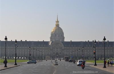 La façade nord de l'Hôtel des Invalides