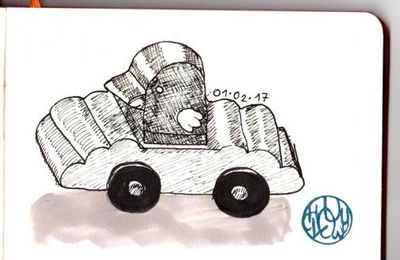 Carnets de croquis - Février 2017