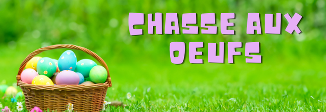 Chasse aux oeufs 2025 - Règles du jeu