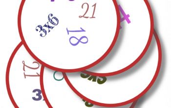 Apprendre les tables de  multiplication en jouant avec Dobble 