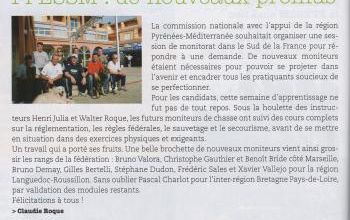 MONITORAT DE PECHE SOUS MARINE 2009