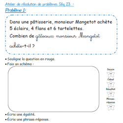 Ateliers de Résolution de Problèmes CE1