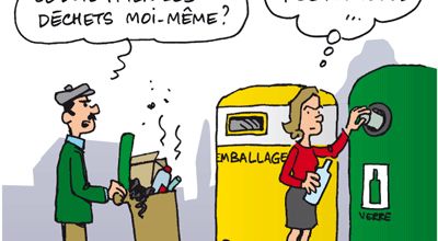 Poubelles, la collecte est avancée