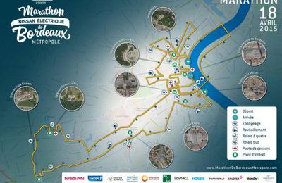 Le premier marathon nocturne de Bordeaux...