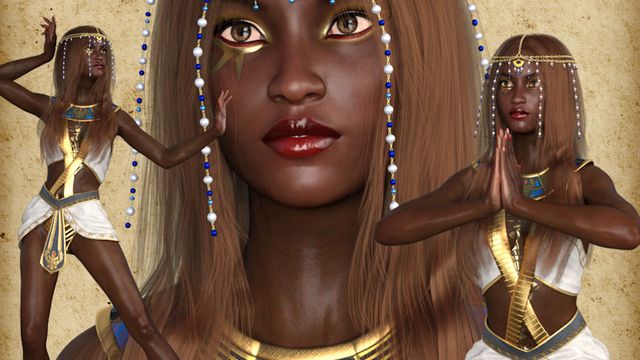 Mansourah : tube de femme (Egypte ancienne)