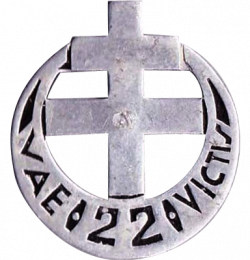 *  CHAMPAGNEY - Plaque d’identité d’Issa ABDERAMANE trouvée en forêt de la Nanue - (22e BMNA)