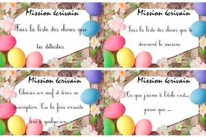 Missions écrivains de Tofy