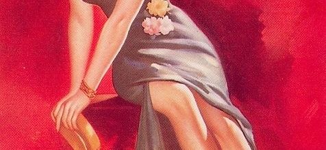 PIN UP BRUNE 1940