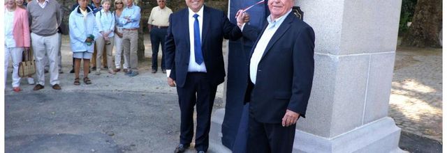 Pornic, inauguration de la Statue du Contre-Amiral LE RAY
